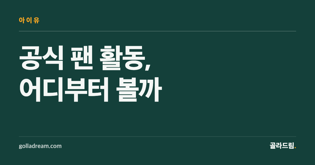 IU Fandom 101: 7 Official Channels Worth Following First
