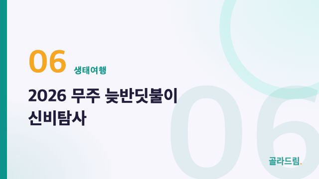 2026 무주 늦반딧불이 신비탐사