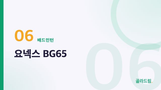 요넥스 BG65