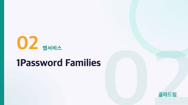 1Password Families