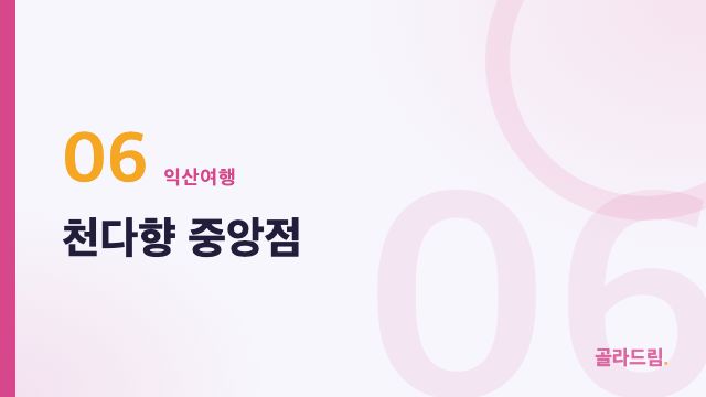 천다향 중앙점